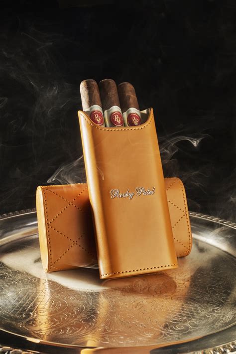 hermes cigar case|handmade leather cigar case.